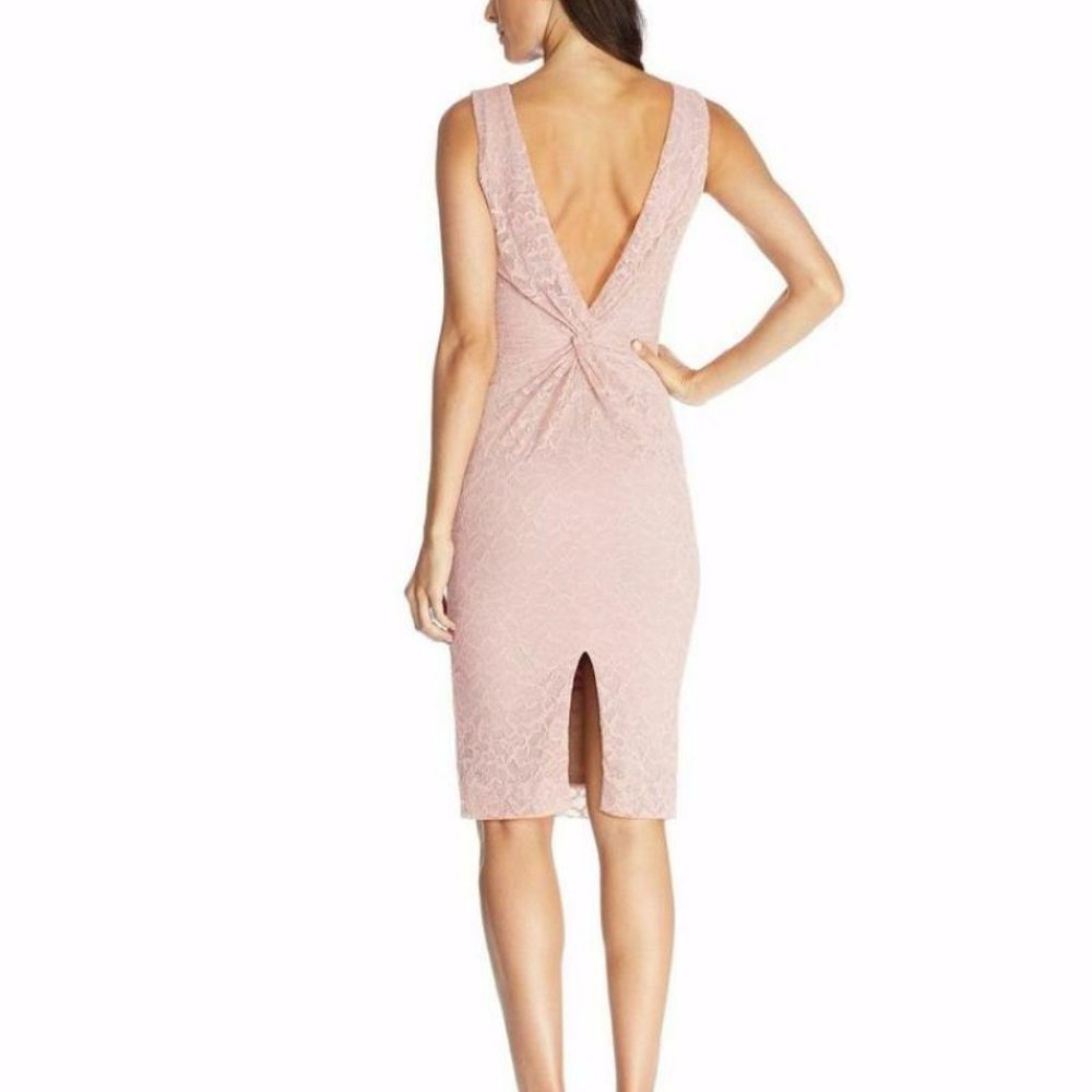 Dress the Population Pink Lace Dress